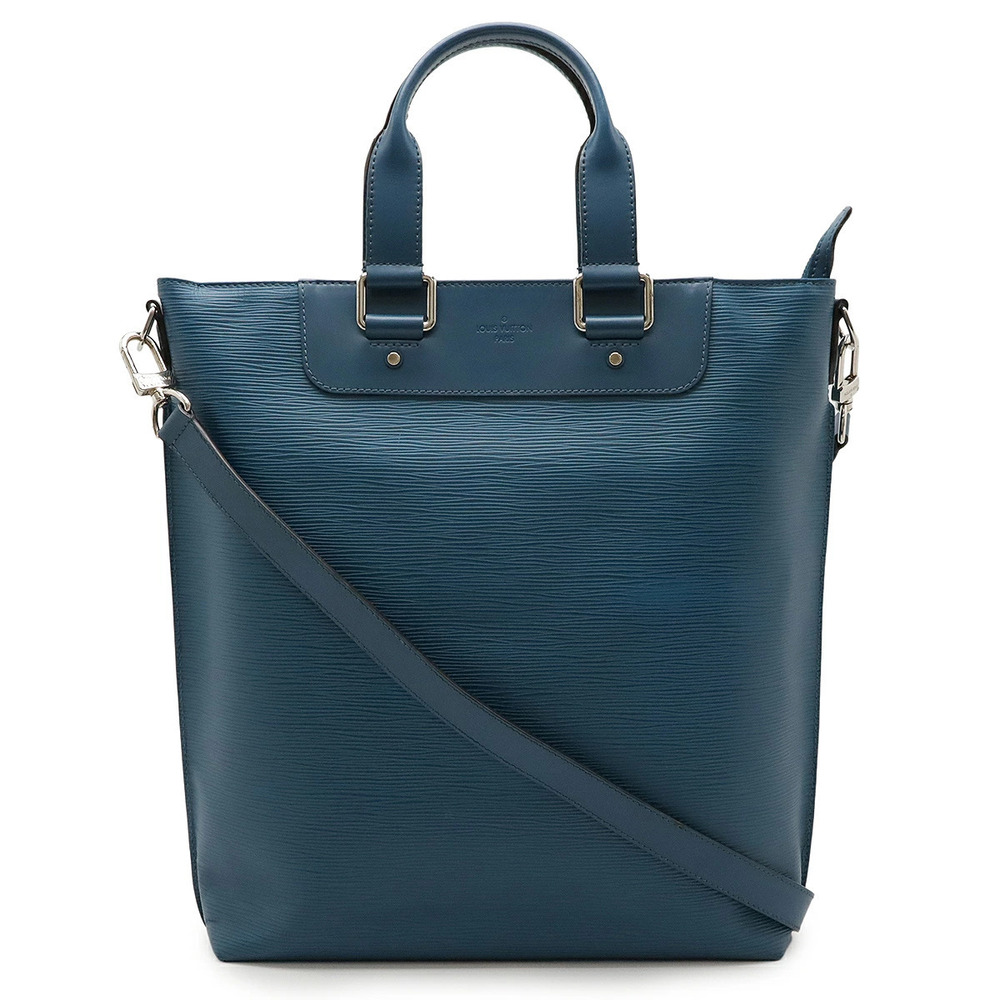 LOUIS VUITTON Epi Cabasour Tote Bag Business Blue